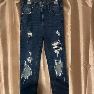 Light Blue Ripped Jeans